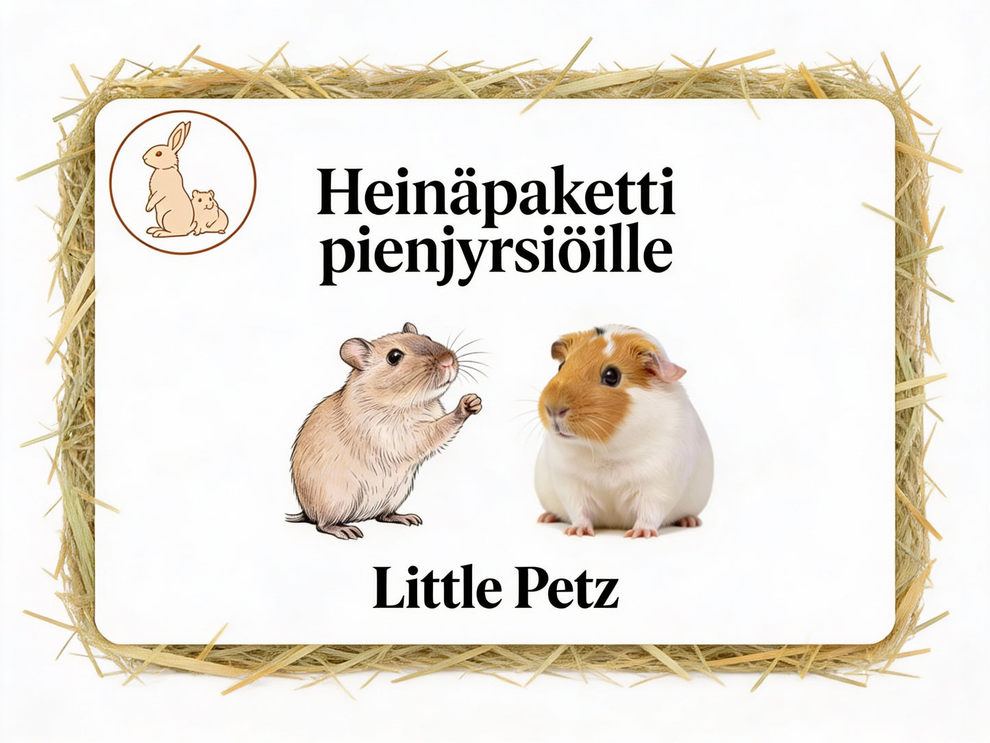 Heinäpaketti pienjyrsiöille