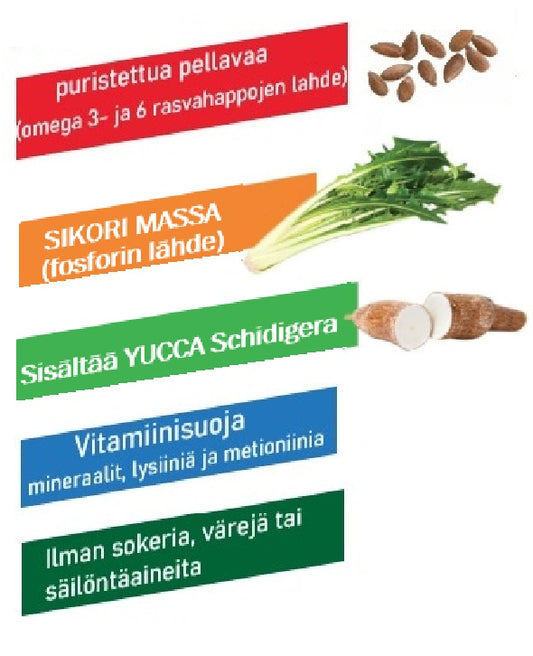 Kääpiökaneille yrtti- ja kukka sekoitus