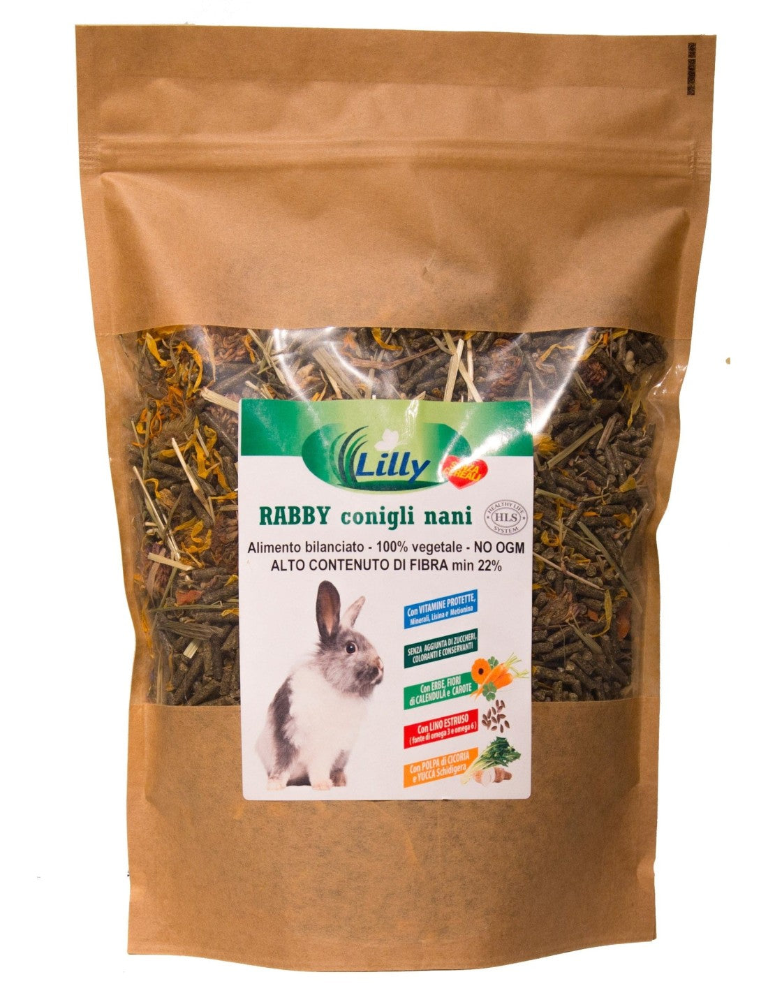 Kääpiökaneille yrtti- ja kukka sekoitus