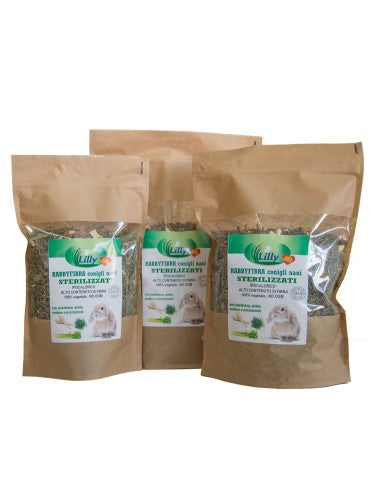 Tämä ainutlaatuinen resepti steriloiduille kääpiökaneille, jotka tarvitsevat vähäkalorisen ja runsaskuituisen ruokavalion pysyäkseen terveinä. Se on valmistettu ilman viljaa, koska viljat aiheuttaa vakavia ruoansulatusongelmia kääpiökaneille.