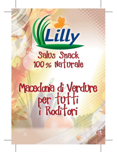 Maukas vihannessekoitus, joka sopii kääpiökaneille ja kaikille pienjyrsijöille.